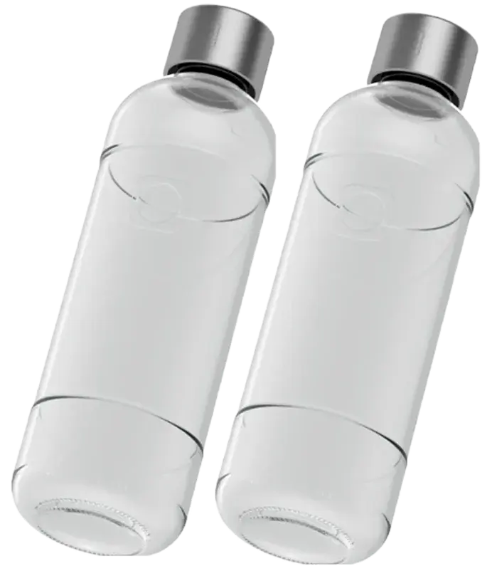 Mitte Glass Bottle – Twin Pack Mitte Glass Bottle – Twin Pack