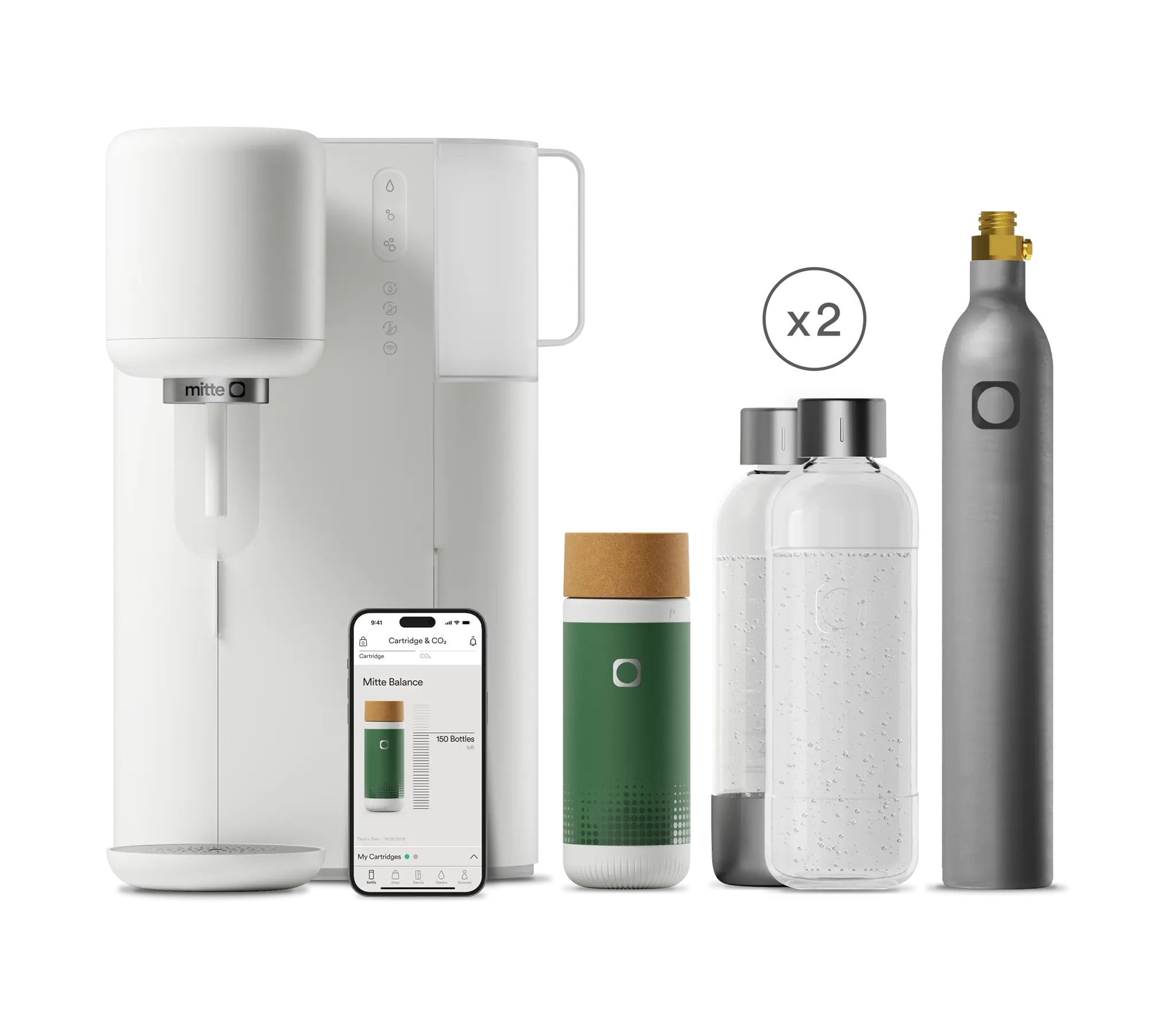 Mitte Home Water Subscription: Affordable. Flexible. Better.